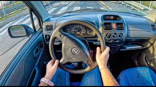 2000 Opel Agila  | 1.0 58 HP | POV Test Drive