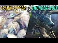 ZINOGRE: Spark Pupper to Thunder Wolf - Monster Hunter Lore