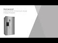 Kenwood KSBNDIX18 American-Style Fridge Freezer - Inox | Product Overview | Currys PC World