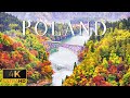 FLYING OVER POLAND (4K UHD) - Relaxing Music With Stunning Beautiful Nature Film For Stress Relief