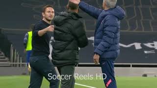 José Mourinho and Frank Lampard Angry with Each Other in the side line #shorts #footballshorts