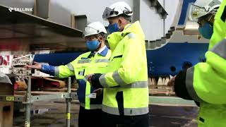 Tallink MyStar Keel Laying on 18 september 2020