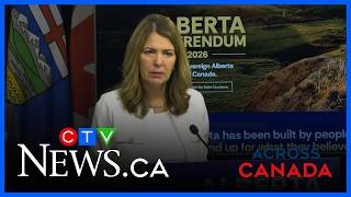 Alberta Premier Danielle Smith launches referendum website | Across Canada for April 24, 2026