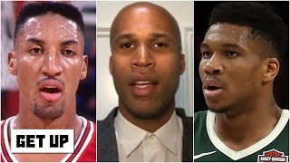 Richard Jefferson explains his Giannis 'might be a Pippen' tweet | Get Up