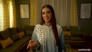 Eid looks with Iqra Aziz featuring SAPPHIRE | Ready To Wear – Eid Edition!