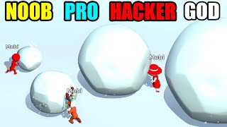 Snow Race - NOOB vs PRO vs HACKER vs GOD