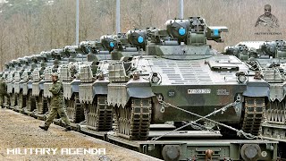 80 US And German Armored Vehicles Enter Ukrainian Border