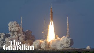 Watch Nasa’s Artemis II successful lift-off for a historic moon mission