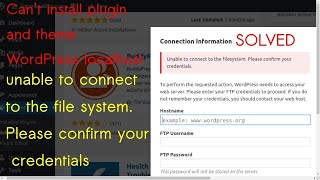 [problem solved] wordpress plugin installation or update failed