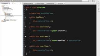 Java code timer