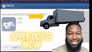 How to get your DOT & MC for NON CDL BoxTrucks | Amazon Relay | OTR | STEP BY STEP TUTORIAL