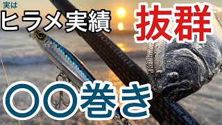 【サーフヒラメ】朝マズメに効果絶大なルアーを投げると、、個人的ヒラメ実績ナンバーワンとの呼び声高いルアーがコチラです