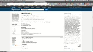 Working with new vocabulary using Dictionary.com