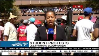 UFS students protest