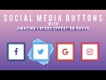 Social Media Buttons With Amazing Layers Effect On Hover Using Simple HTML & CSS