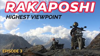 EP:3 | #Rakaposhi Highest Viewpoint | #Hunza/#Nagar Valley Extreme #Offroading #Miachar Kho