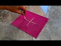 Diwali festive series 1 | Very Easy Diwali Rangoli designs using Bud