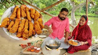 KFC style chicken finger recipe পরিবারের সবাইকে বানিয়ে দিলে আপনার প্রশংসা করবেই করবে😳kfc chicken fry