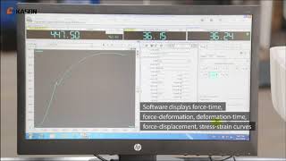 Test show of computer control automatic hydraulic servo universal testing machine