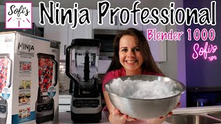 Licuadora Ninja Professional Blender 1000 con Auto-iQ CO650B BL-610 unboxing reseña y primer uso