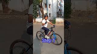 How to Rolling Stoppie in Cycle Tutorial 20 second | Subscribe For More |#shorts#cyclestunt#wheelie