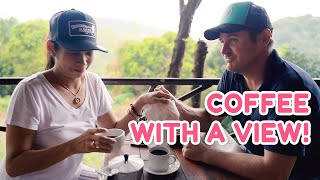 COFFEE SHOP WITH A VIEW! (Nag-date kami with coffee review!) | PokLee Cooking