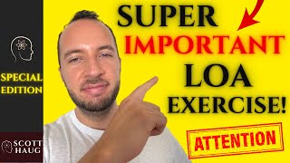 Super IMPORTANT Law of Attraction Quick Exercise