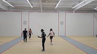 Zerega Courts - Tywan \u0026 Chuii vs Mickey \u0026 Gerardo - A/B Doubles Handball Filmed By Shena - 1.3.2025