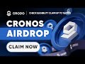 Crypto Airdrop : Cronos Airdrop Up to 15,000 $CRO Coin