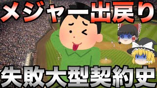 【不良債権】メジャー帰りに大型契約しながら全く活躍できなかった選手3選【プロ野球】