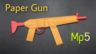 MP5 GUN MAKING FROM PAPER | How to Make a Paper Gun | Paper Craft | Origami |