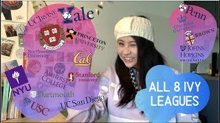 How I got into Yale, Harvard, Stanford, Columbia, UPenn, Brown , Princeton, Dartmouth, Cornell?! -