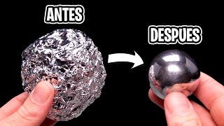 Pase 100 Horas Puliendo una BOLA de ALUMINIO