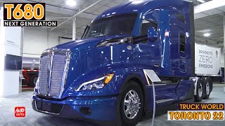 Next Gen Kenworth T680 76inch High Roof Sleeper year 2023 - Exterior And Interior - Truck World 2022