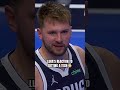 luka had words for the ref after getting t d up