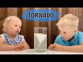 How to make TORNADO in a Glass | Cool science experiment for kids