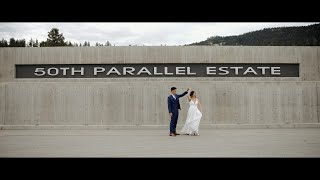 Cat and Jason // 50th Parallel Estate Winery // Wedding Film