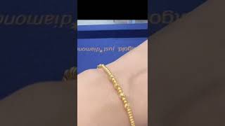 Bead Gold Bracelet#shorts #asmr