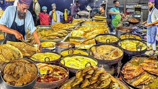 MOUTHWATERING FRY FISH SMOKY GRILLED FISH \u0026 PRAWN KARAHI | KARACHI STREET SEA FOOD