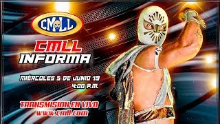 CMLL INFORMA 5 DE JUNIO DE 2019