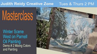 Make it EASY to Mix Colors and Paint over Simplified Values and Shapes in an Underpainting