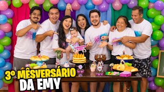 TERCEIRO MÊSVERSÁRIO DA EMY | Blog das irmãs