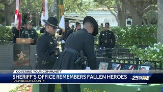 Palm Beach County Sheriff's Office honors fallen officers