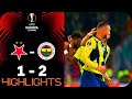 Slavia Praga-Fenerbahçe 1-2 MAÇ ÖZETİ | UEFA Avrupa Ligi 2024/25