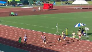 20161010_宮崎市民体育大会_中学2年女子 100m_決勝4組