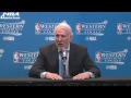 Gregg Popovich Postgame Interview | Warriors vs Spurs | Game 4 | May 22, 2017 | NBA Playoffs