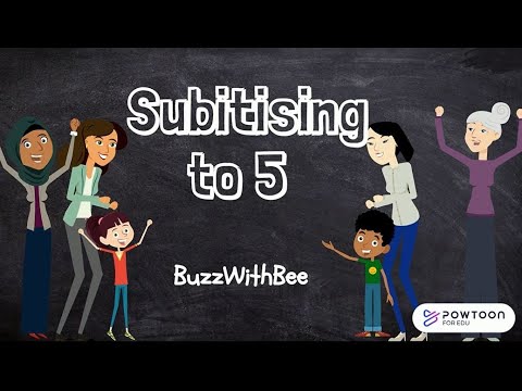 Subitizing To 5 Subitising For Kids Youtube