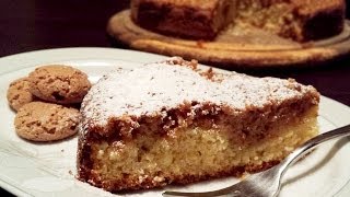 Torta amaretti e ricotta - Le video ricette di Lara