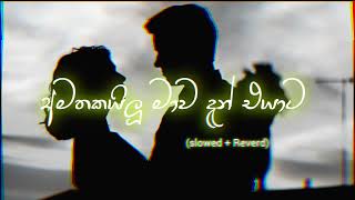 අමතකයිලූ මාව දැන් එයාට SH MUSIC slowed Reverd චුට්ටක් නැවතිලා අහලා යන්න 💗