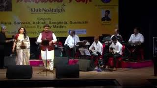 SPB performs his Guru Mohd Rafi's song at a music concert